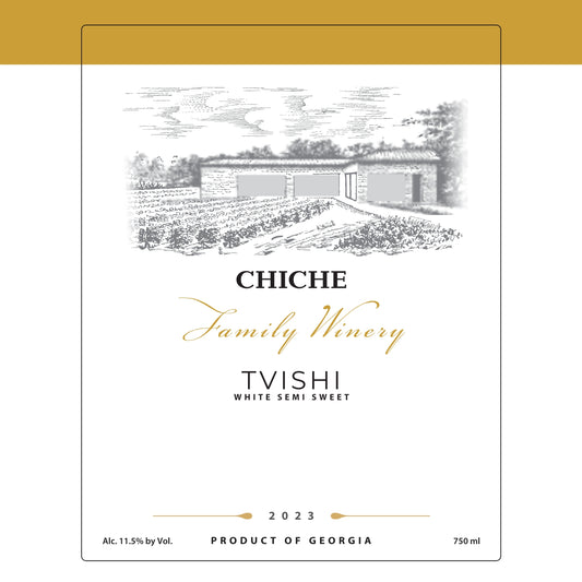 Tvishi - 2023 Vin Blanc Géorgien