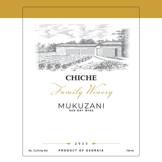 Mukuzani - 2023 Vin Rouge Géorgien