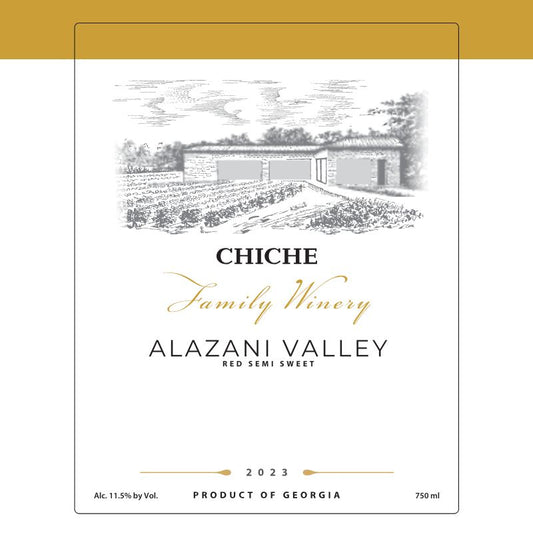 Alazani Valley - 2023 Vin Rouge Géorgien