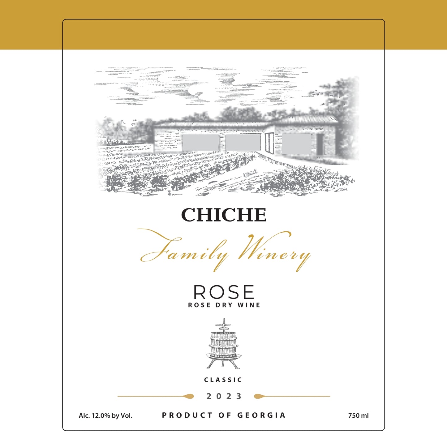 Rose - 2023 Vin Rosé Géorgien