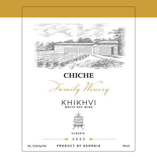 Khikhvi - 2023 Vin Blanc Géorgien